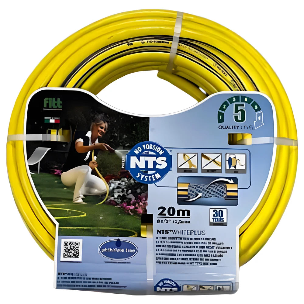 Garden Hose 1/2" 20m Yellow - NTS