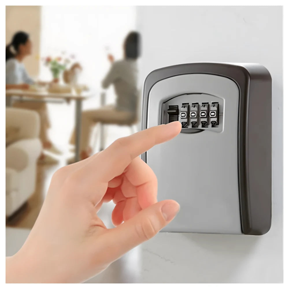 Wall-Mount Combination Key Box