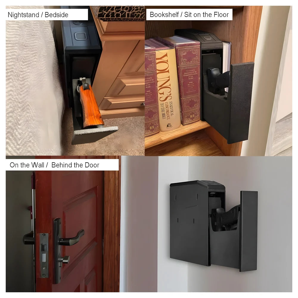 Biometric Hidden Handgun Safe