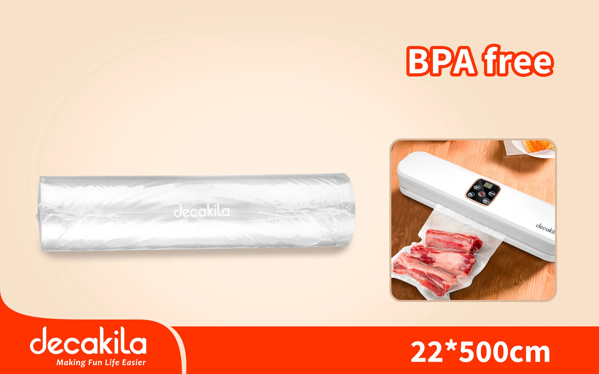 رولات أكياس تفريغ هواء 22×500 سم - ديكاكيلا