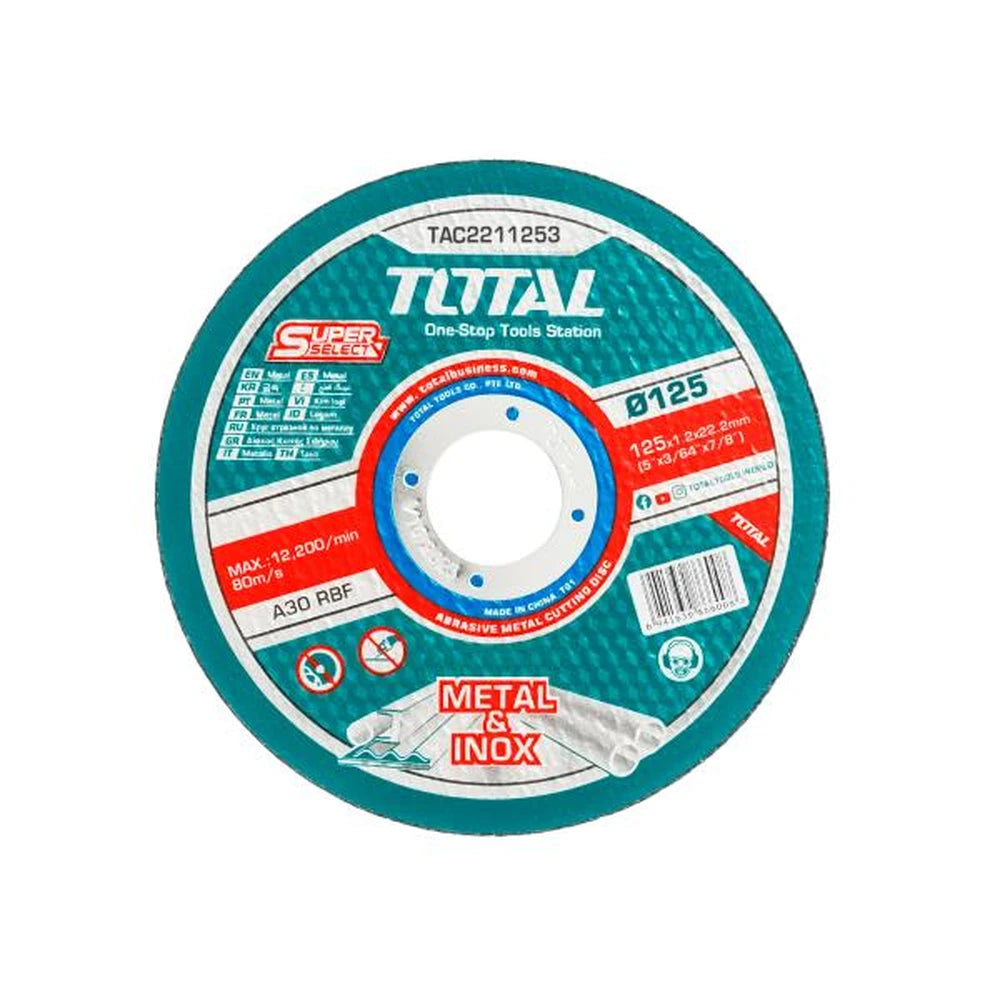 Abrasive Metal Cutting Disc 12200r/min - TOTAL