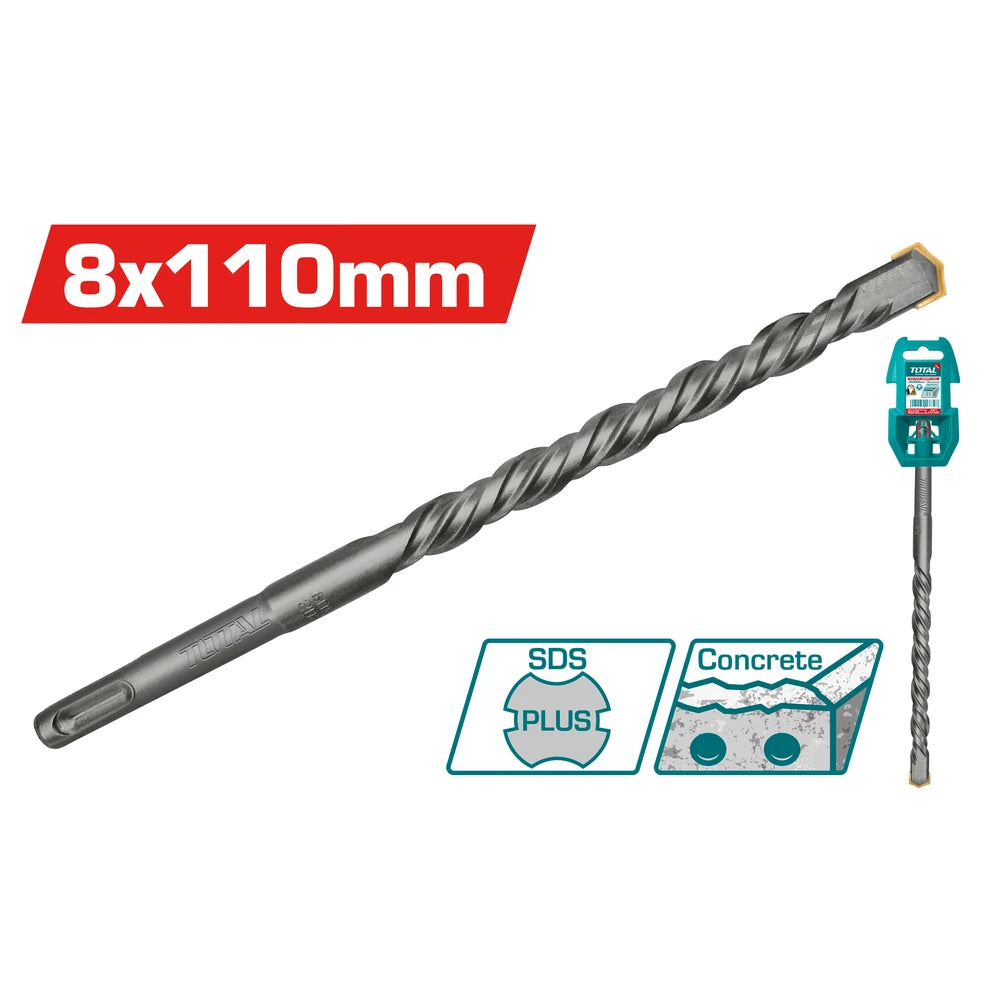 SDS Plus Hammer Drill 8x110mm - TOTAL