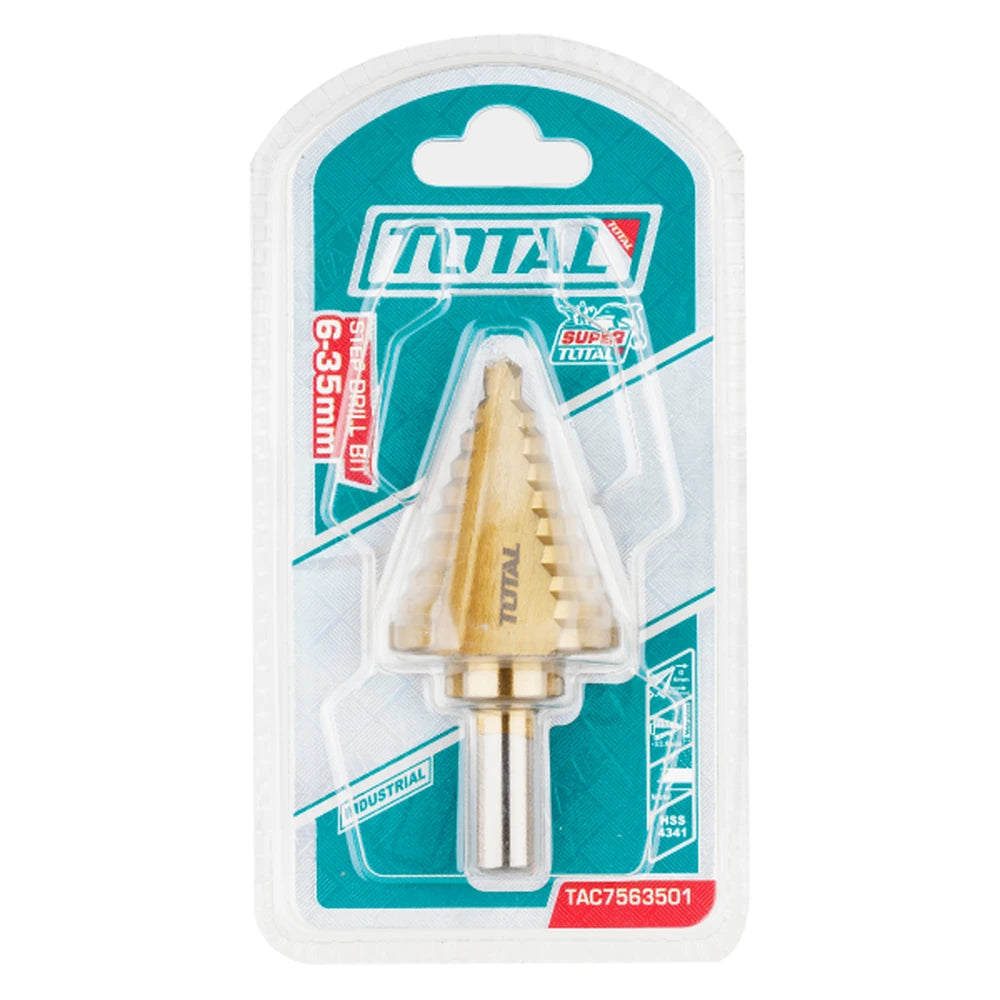 Step Drill Bit 6-35mm - TOTAL
