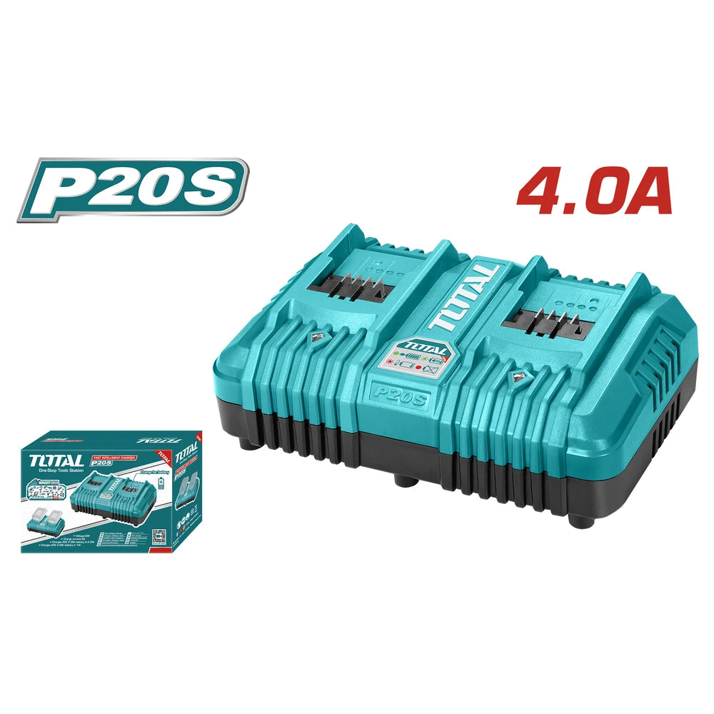 P20S شاحن بطارية 20 فولت - توتال