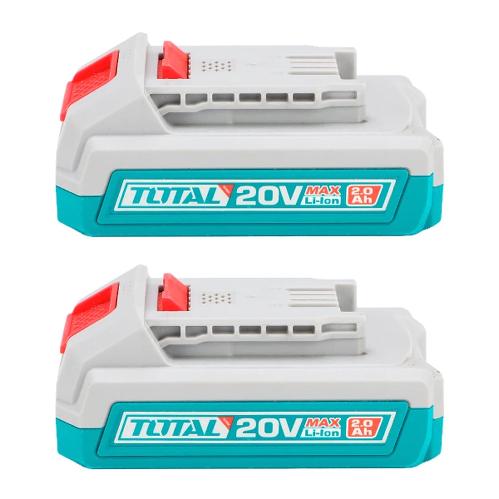 Lithium-Ion Battery and Charger Kit 20V 2A 2.0Ah - TOTAL