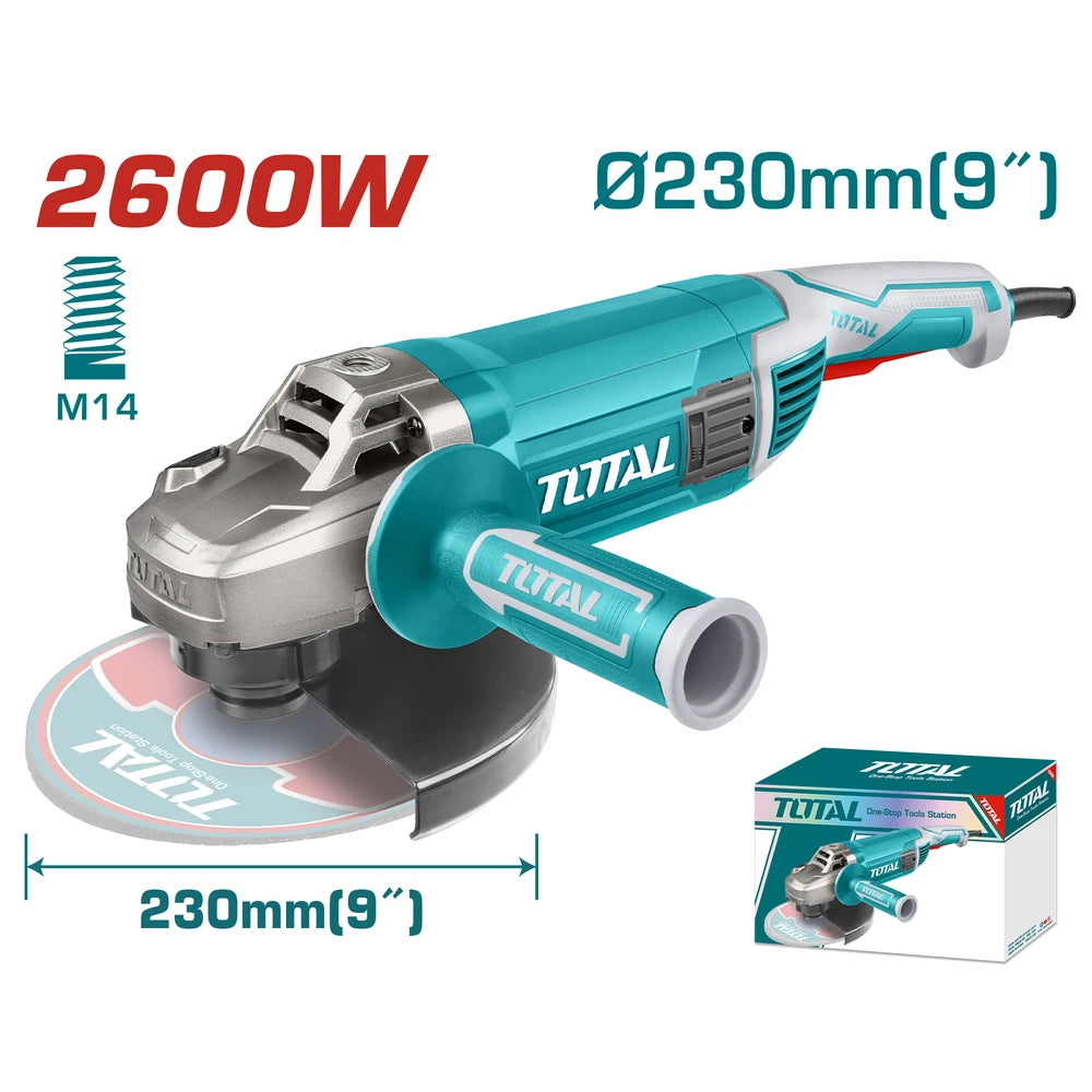 Angle Grinder 2600W 230mm - TOTAL