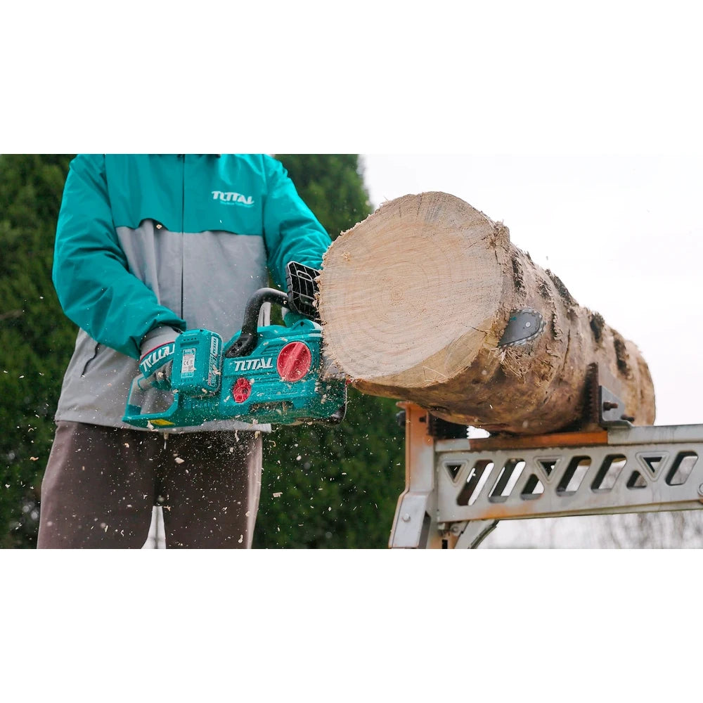 Cordless Chain Saw 40V(20V+20V) with Battery - TOTAL
