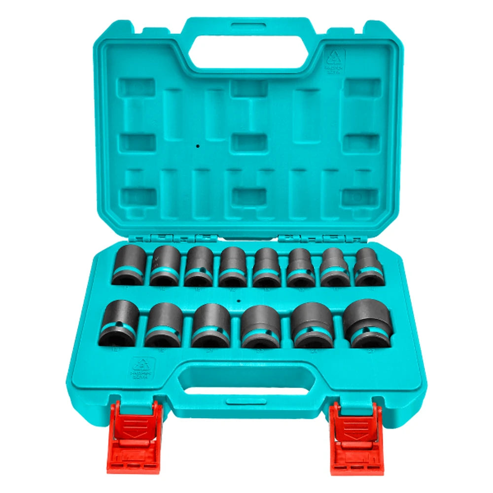 14 Pcs 1/2"DR. Impact Socket Set - TOTAL