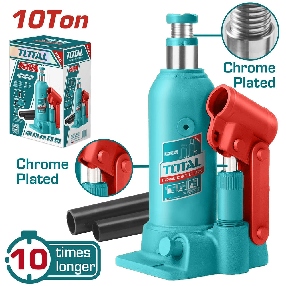 Hydraulic Bottle Jack 220mm - TOTAL
