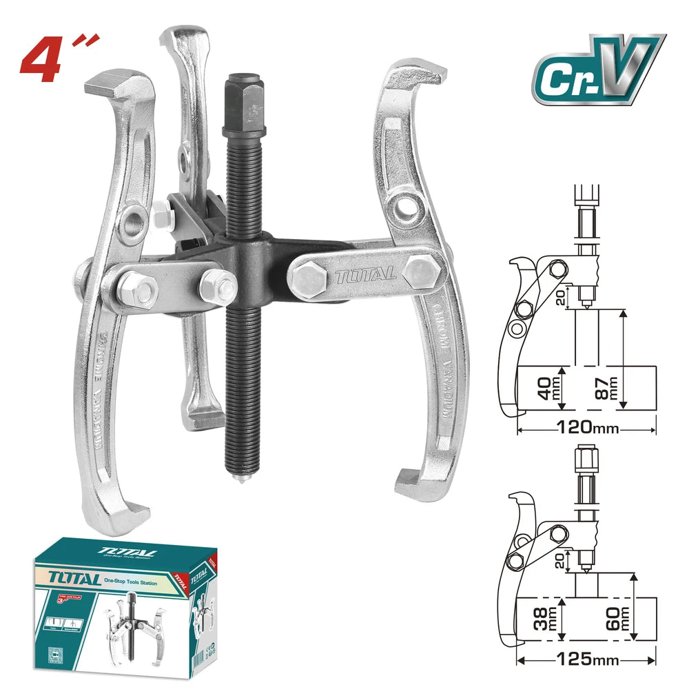 Three Jaws Puller 4" - TOTAL
