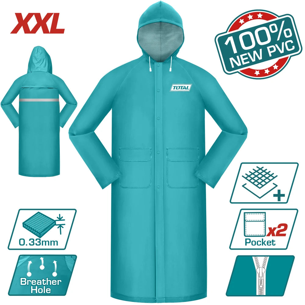 معطف مطر XXL - توتال