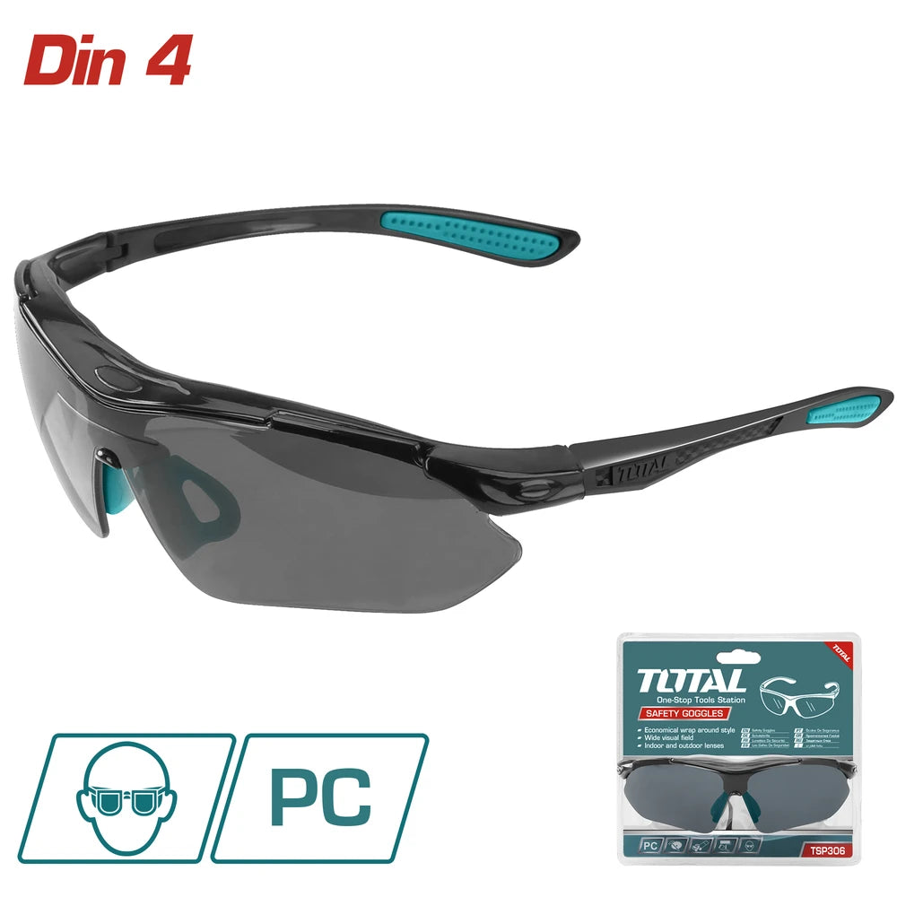 Safety Goggles 4 PC - TOTAL