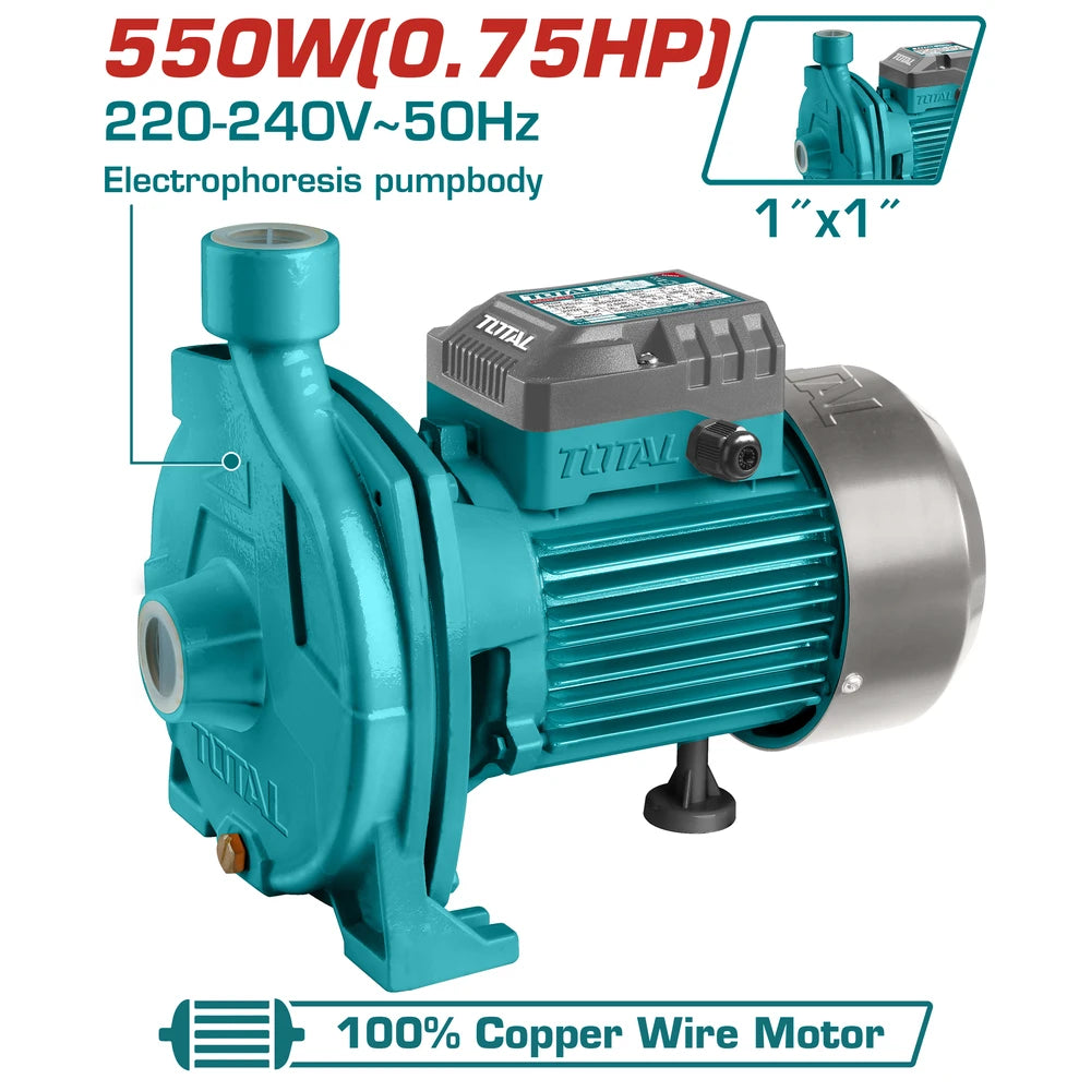 Water Pump 550W 25m - TOTAL