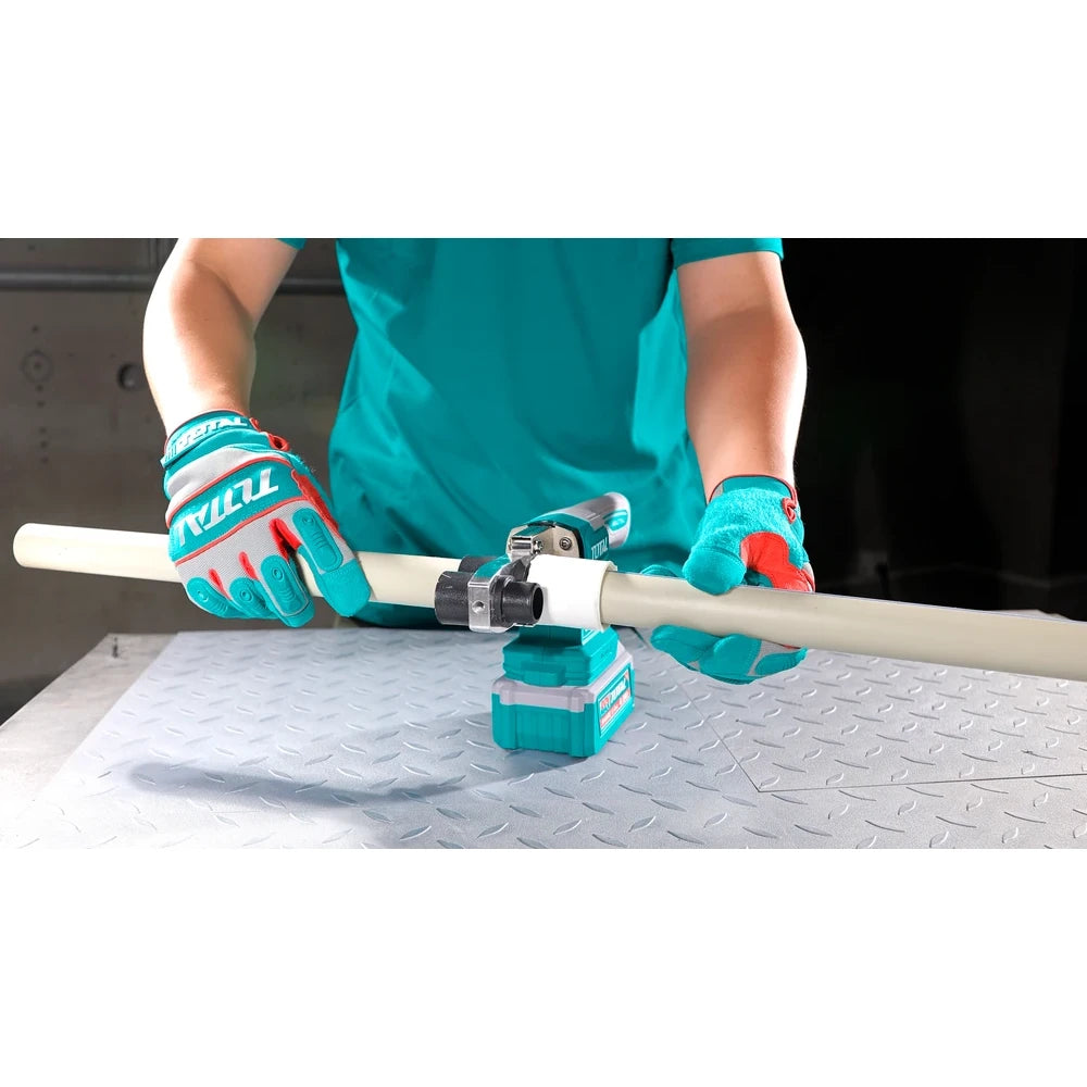 Cordless Plastic Tube Welding Tool 20V with Battery - TOTAL