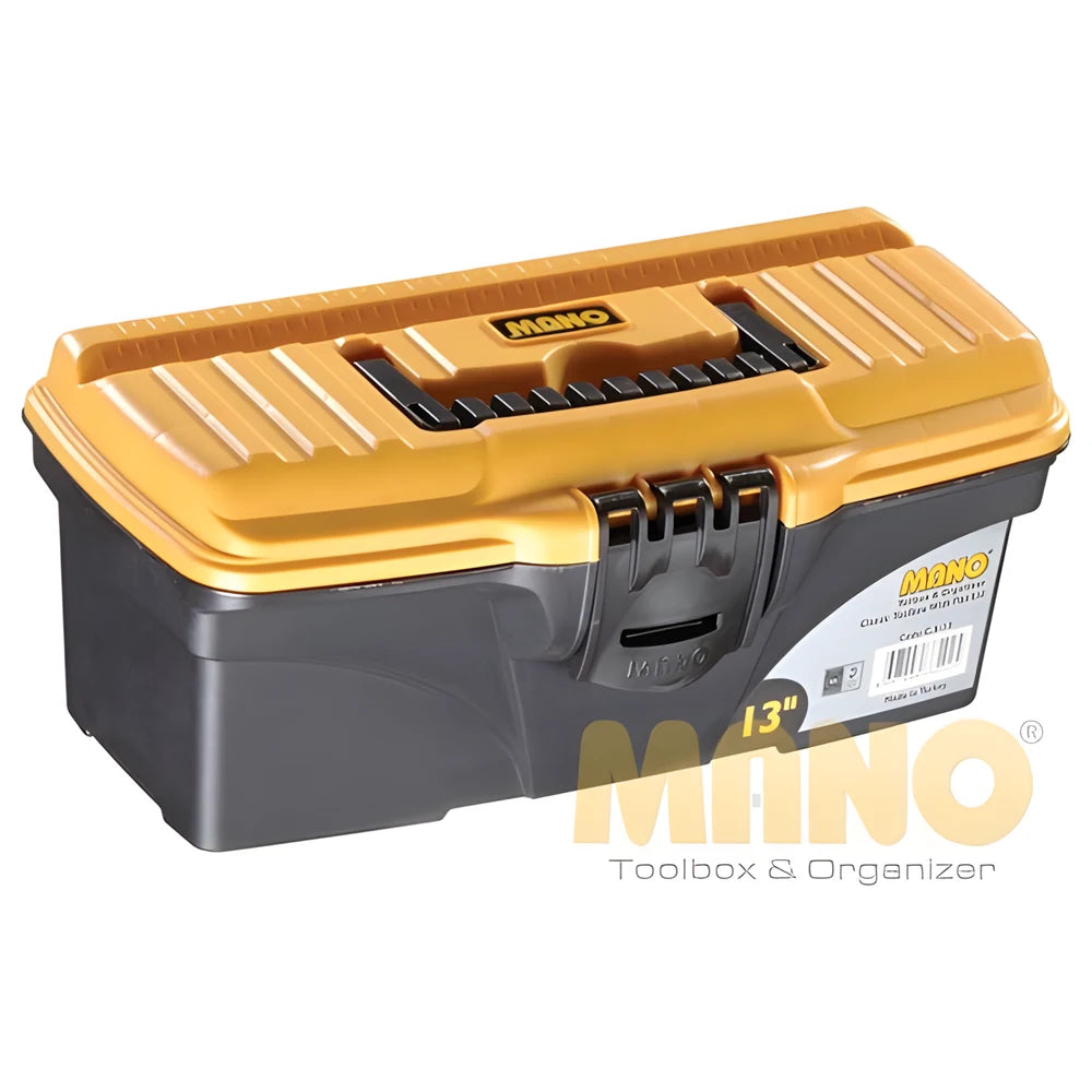 Classic Toolbox with Flat Lid 13" - MANO