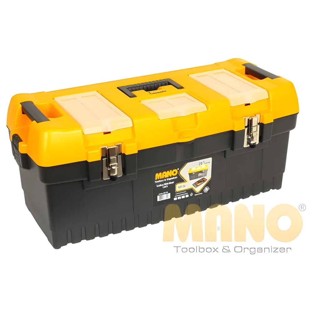 Toolbox with Metal Latch 22" - MANO