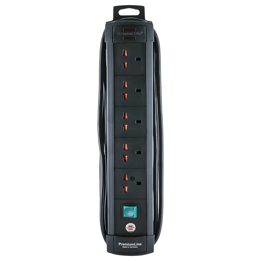 Multi-Line 5-Way Extension Socket 3m - Brennenstuhl