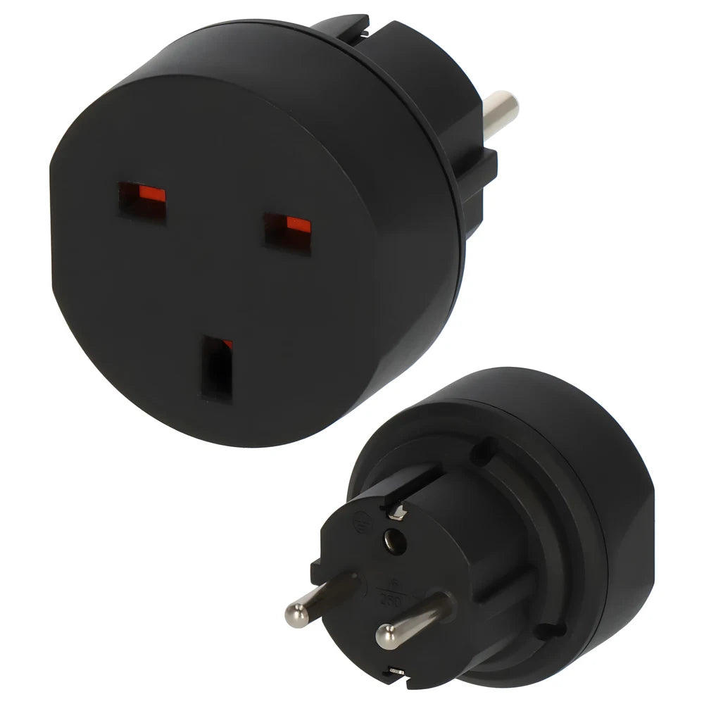 Earthed Travel Adapter GB - Brennenstuhl