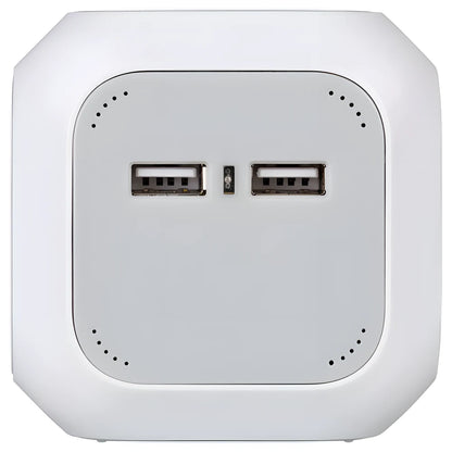 أليا باور 4 مخارج وصلة أباريز مع USB 1.4 متر - بريننشتول