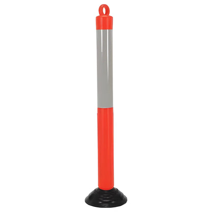 Reflective Traffic Bollard 1m