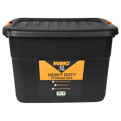 Plastic Bin 42L 500x390x335mm - MANO