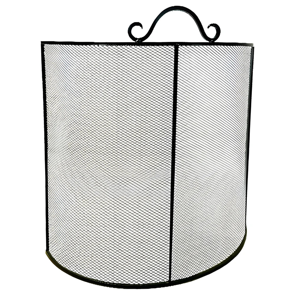حاجز مدفأة بيضاوي