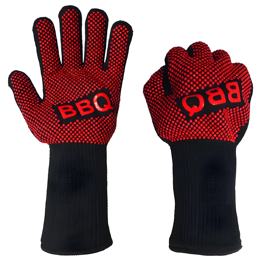 Heat-Resistant BBQ Gloves