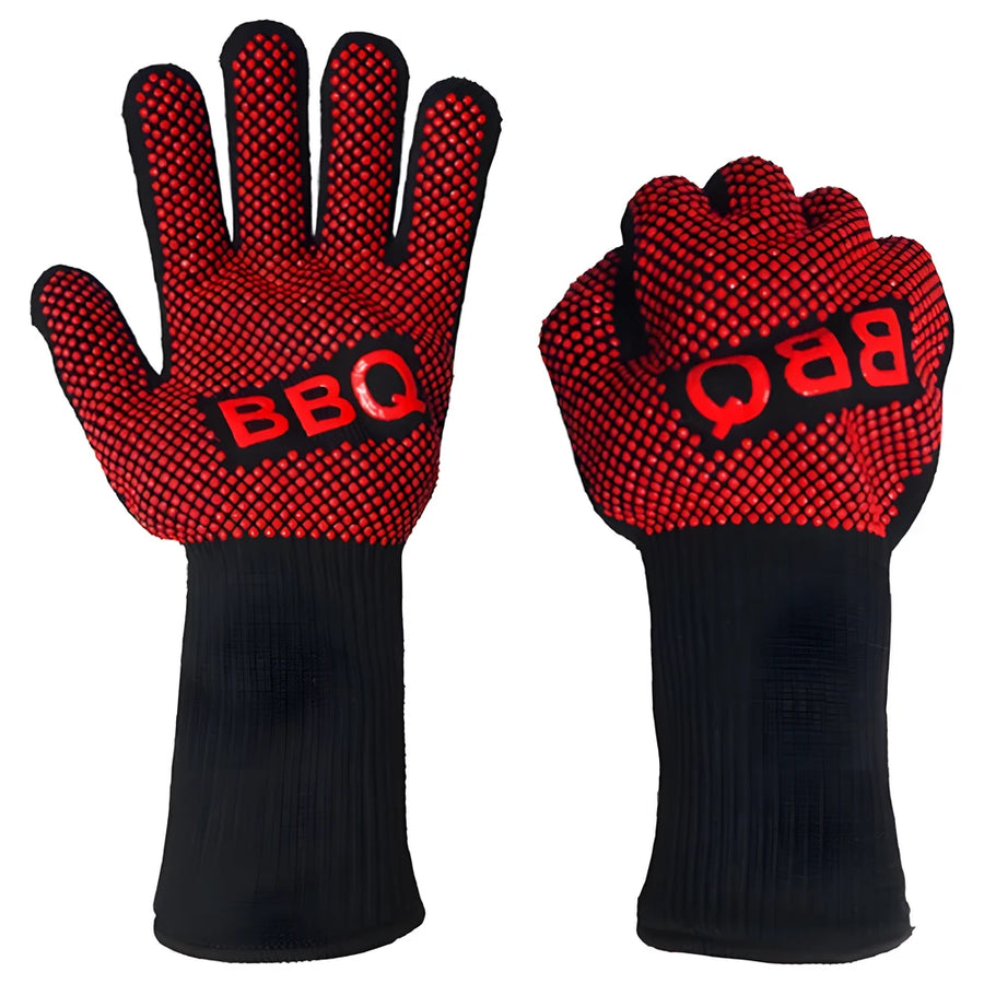 Heat-Resistant BBQ Gloves