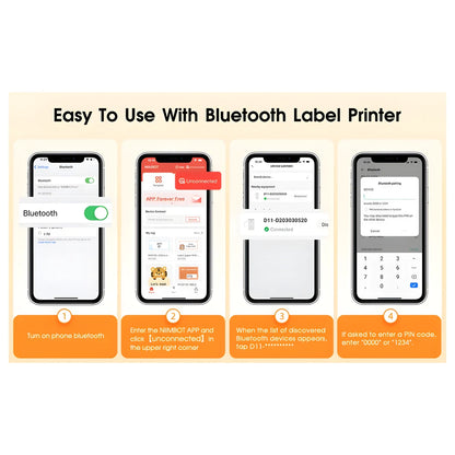 D11 Smart Label Printer - NIIMBOT