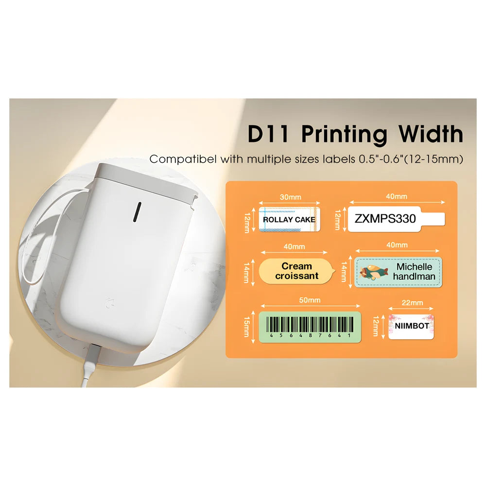 D11 Smart Label Printer - NIIMBOT