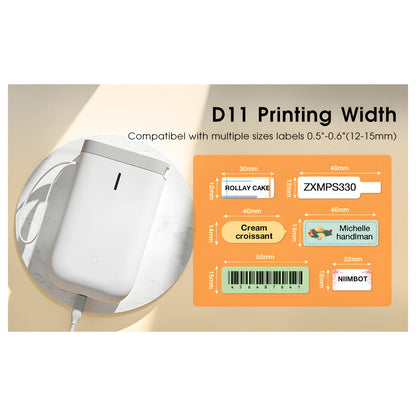 D11 Smart Label Printer - NIIMBOT