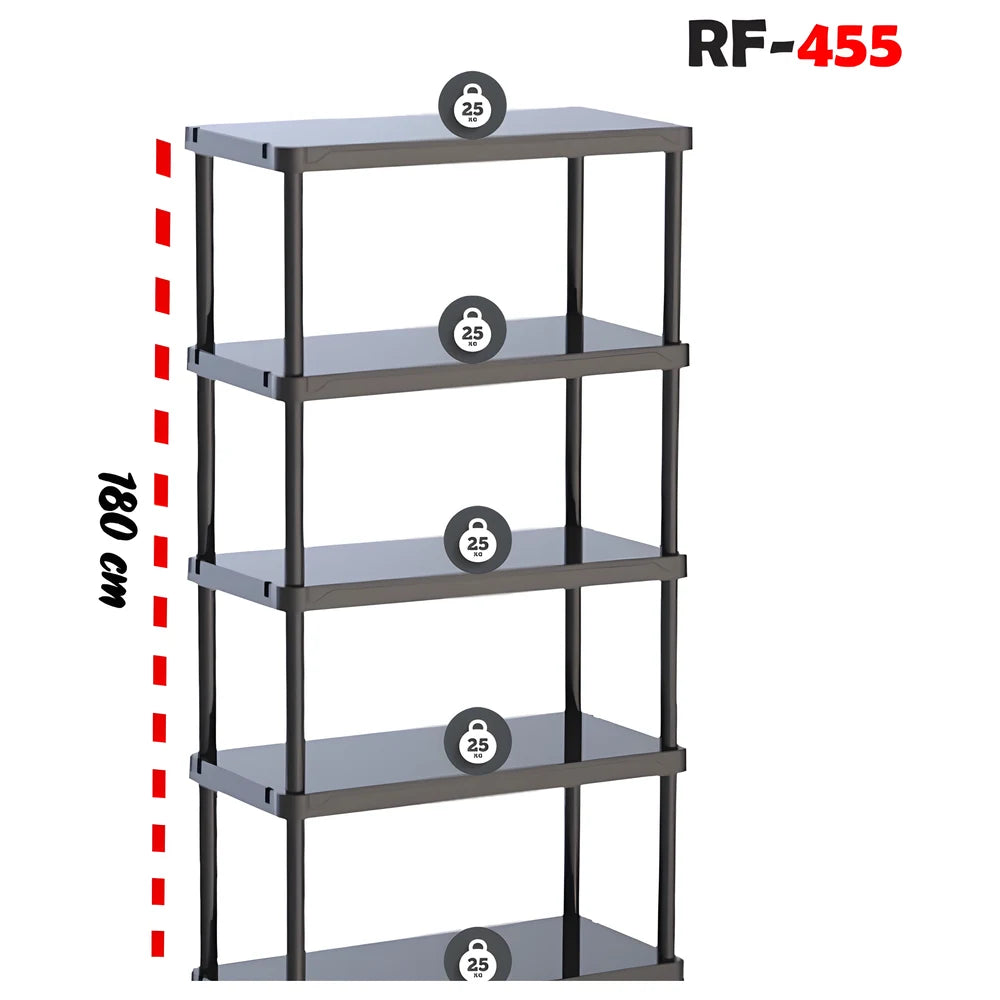 Plastic Shelving Unit 180x45x90cm - MANO