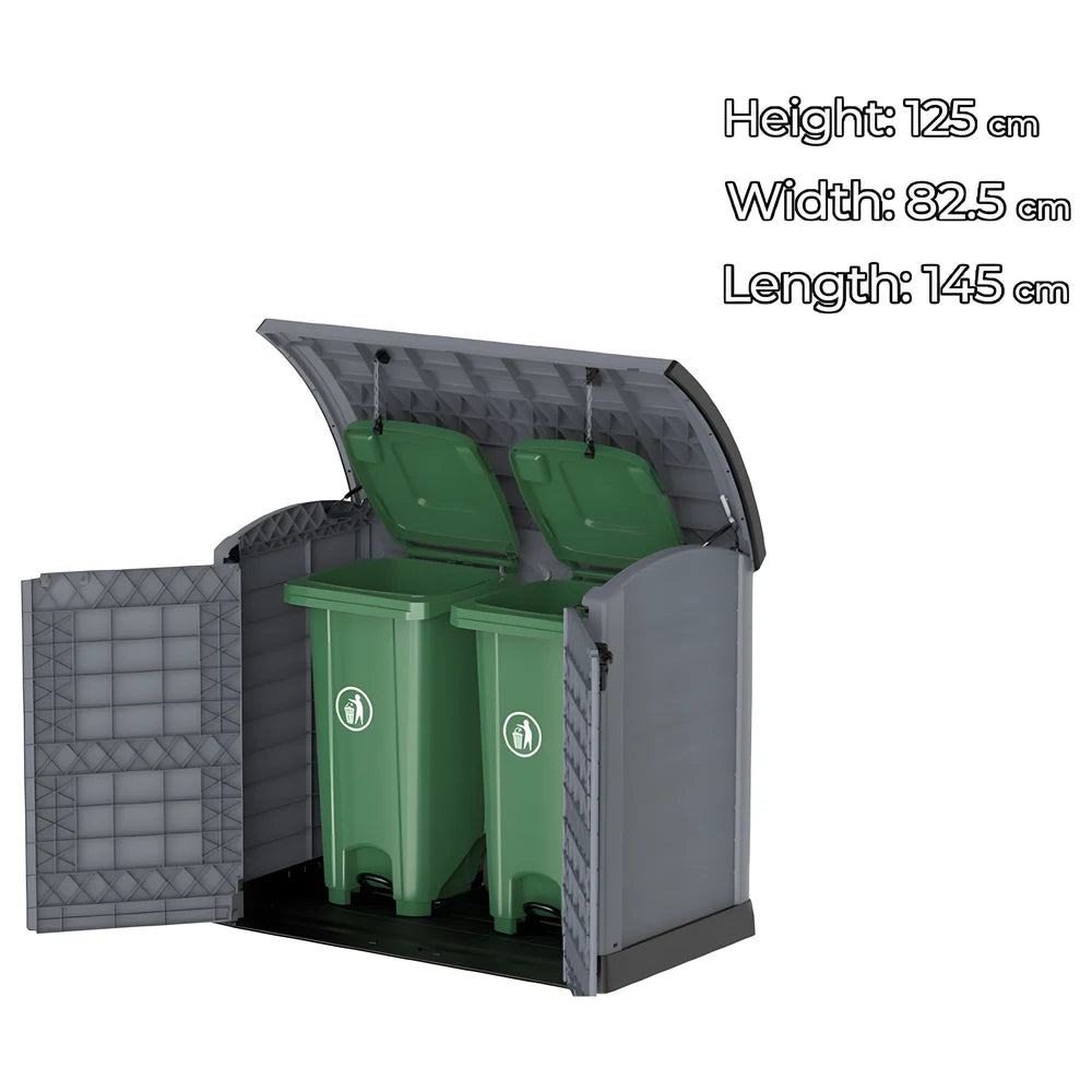Cedargrain Storage Shed 1200L - Cosmoplast