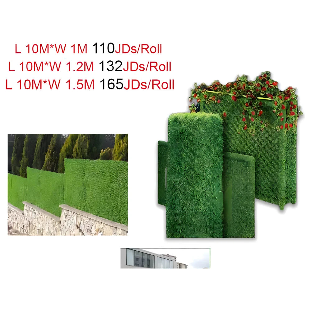 Artificial Grass Fence