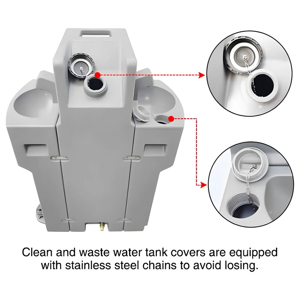 Touchless Hand Wash Station 2 Users