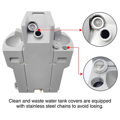 Touchless Hand Wash Station 2 Users