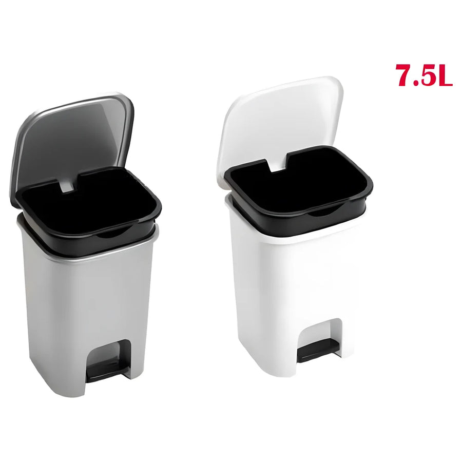 Pedal Bin 7.5L - Plastic Forte