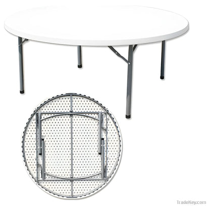 Foldable Round Table 115cm