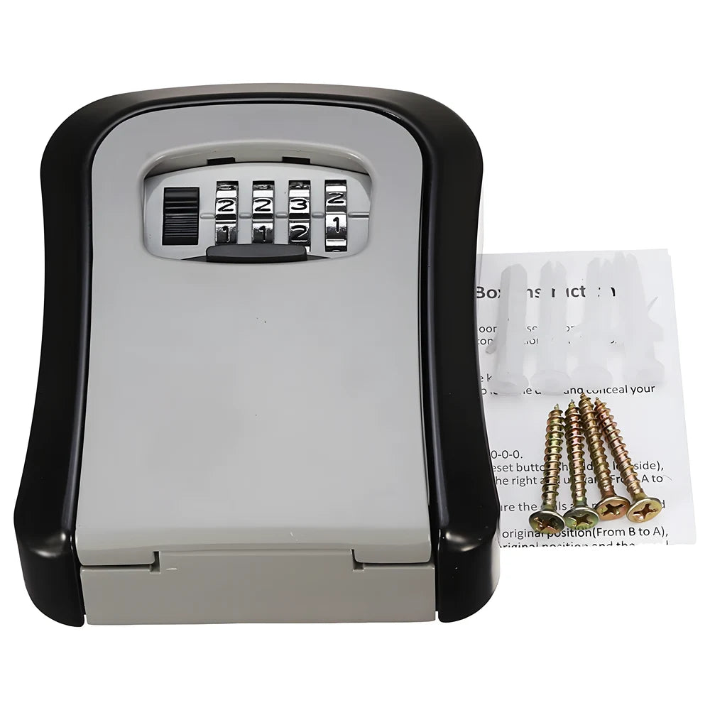 Wall-Mount Combination Key Box