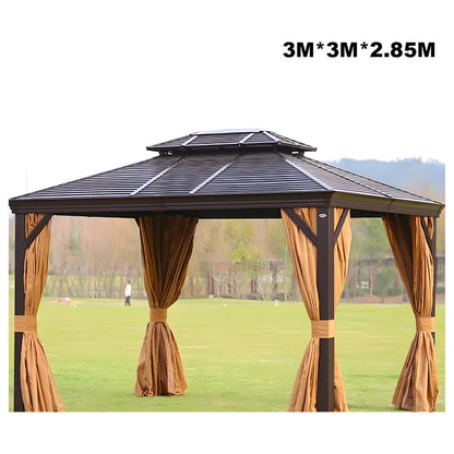 Alexander Hardtop Aluminum Gazebo - Kozyard