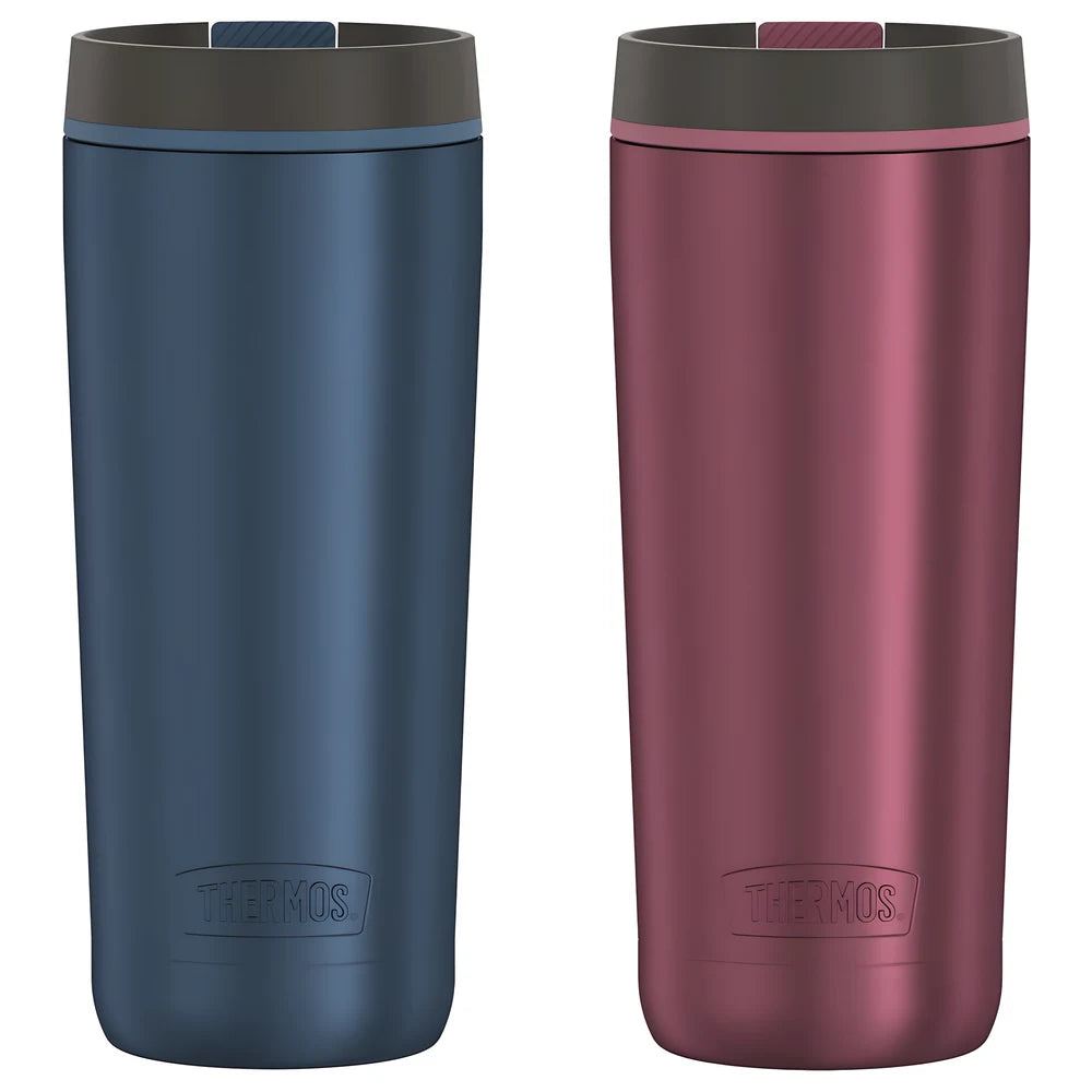 Stainless Steel Travel Tumbler 18oz 2 Pcs - Thermos