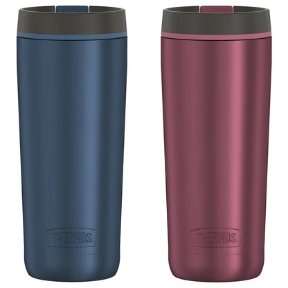 Stainless Steel Travel Tumbler 18oz 2 Pcs - Thermos