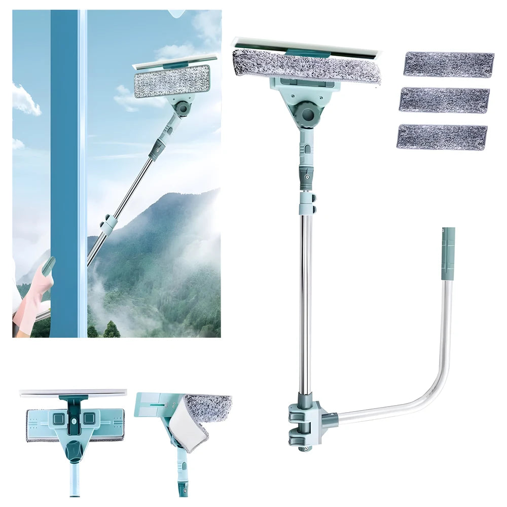 U-Shape Telescopic Window Cleaning Brush