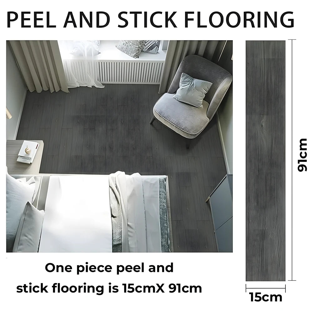 Peel and Stick PVC Floor Tile