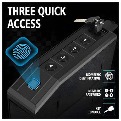 Biometric Hidden Handgun Safe