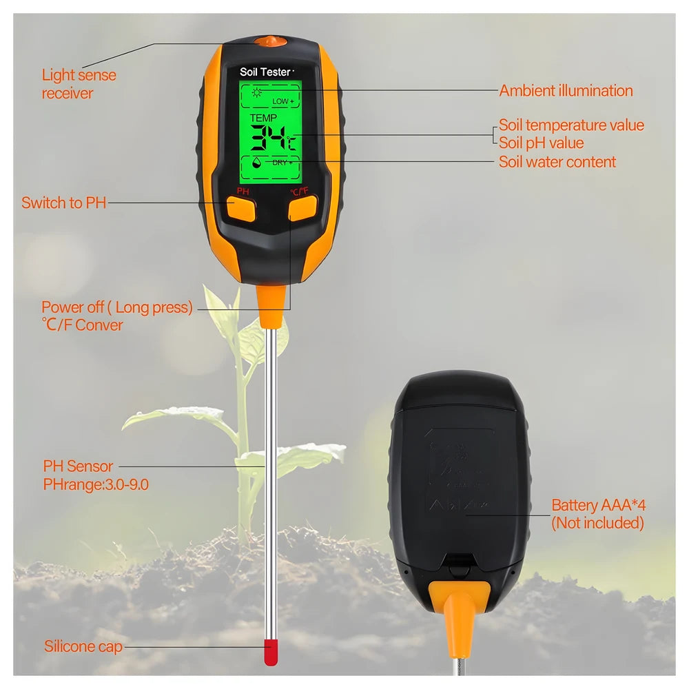 4-in-1 Soil Tester