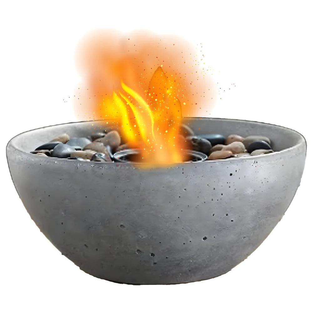 Tabletop Fire Bowl Light Gray - Member's Mark