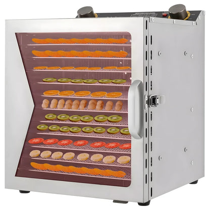 12-Tray Stainless Steel Food Dehydrator