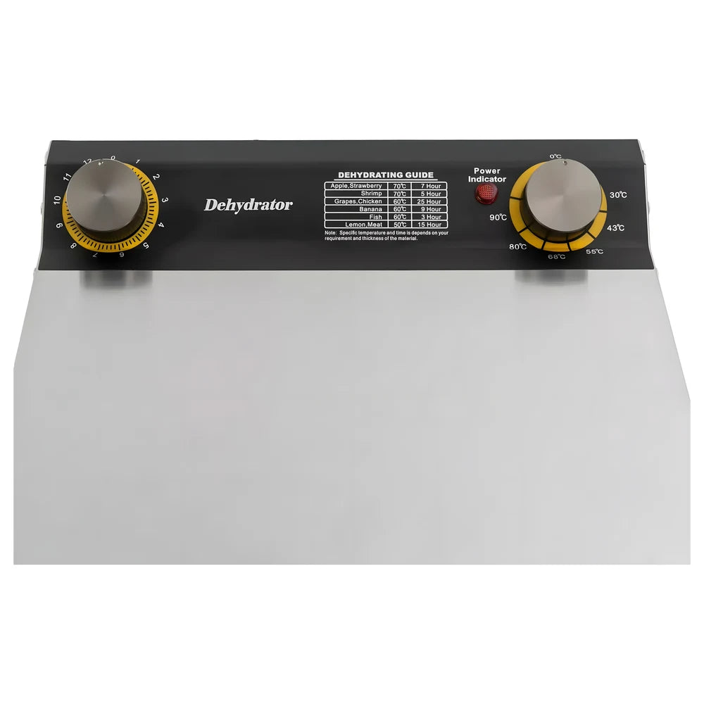 12-Tray Stainless Steel Food Dehydrator
