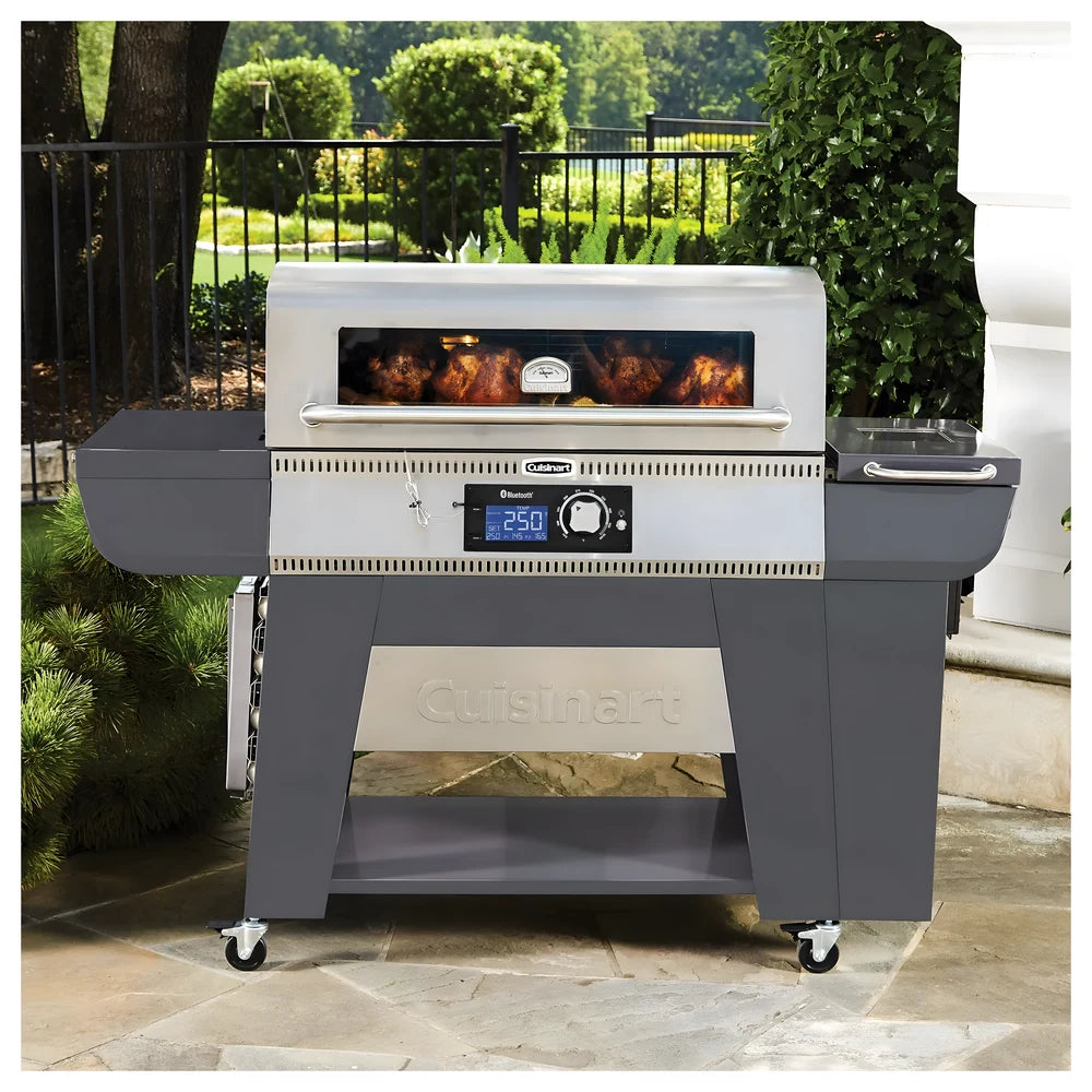 Woodcreek 4-in-1 Bluetooth Pellet Grill - Cuisinart